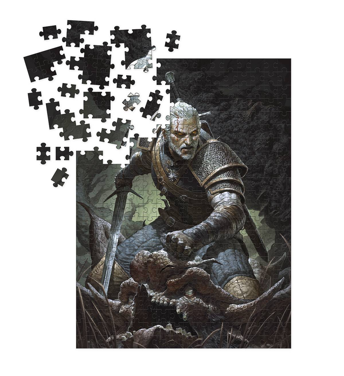 Witcher 3 Geralt Puzzle 1000 pcs