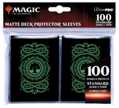 Ultra Pro - Sleeves - Matte - MTG Mana 7 Forest 100 ct