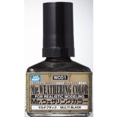 Mr Hobby - Mr Weathering Color WC01 Multi Black