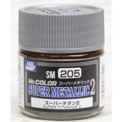 Mr Hobby - Mr Color Super Metallic 2 - SM205 Super Titanium 2