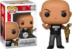 Pop! WWE - The Rock with Championship Belt (Entertainment Earth Exclusive) (#91)
