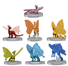 D&D Icons of the Realms - Premium Mini - Pride Of Faerie Dragons
