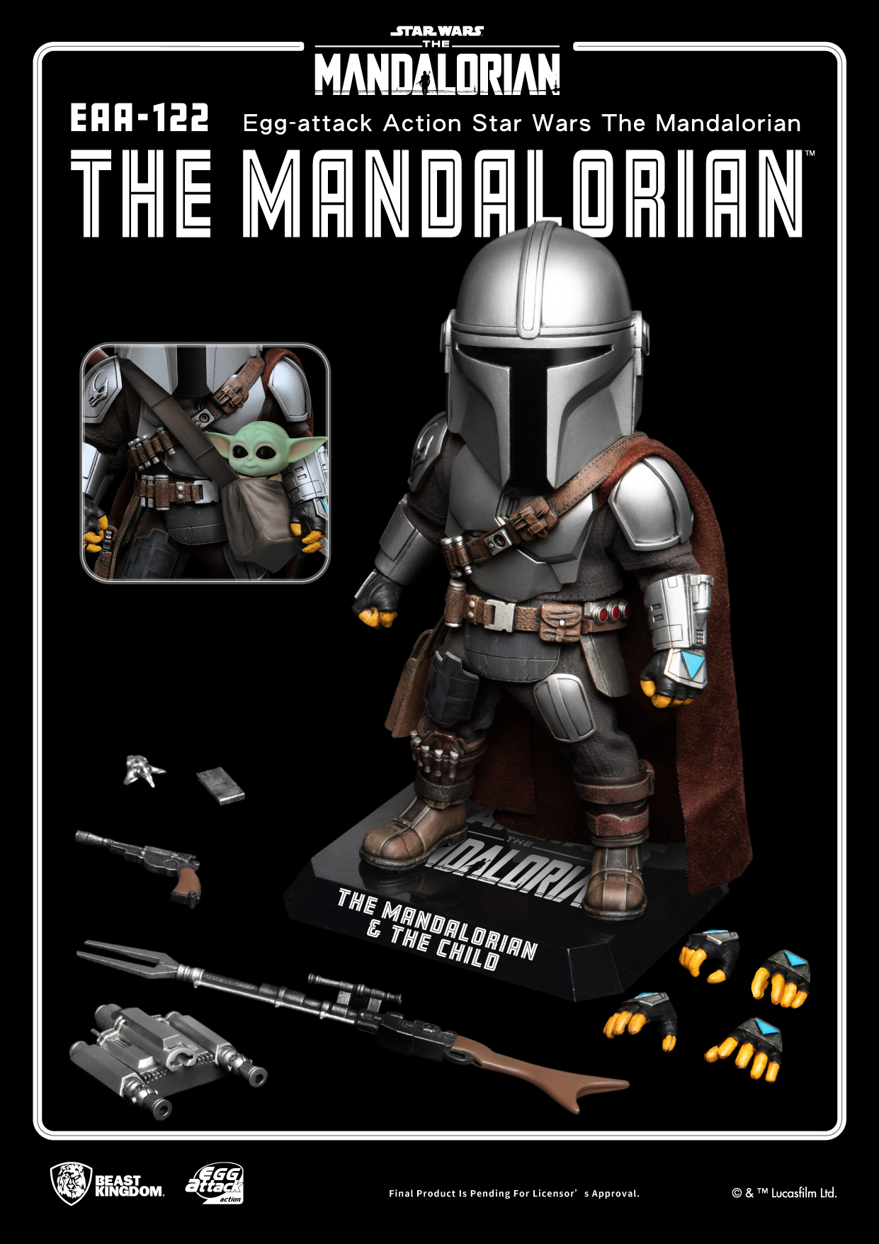 Star Wars Mandalorian - The Mandalorian Action Figure (EAA-122)