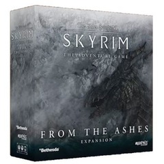 Elder Scrolls: Skyrim: Adventure Board Game From the Ashes Expansion