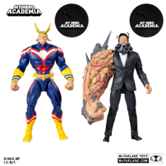 My Hero Academia - All Might Vs All for One Action Figures 7 in (McFarlane Toys) LATE NO ETA