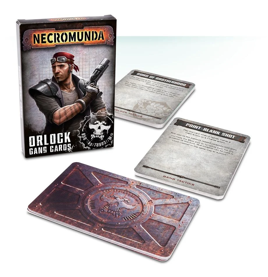 Necromunda - Orlock Gang Tactics Cards