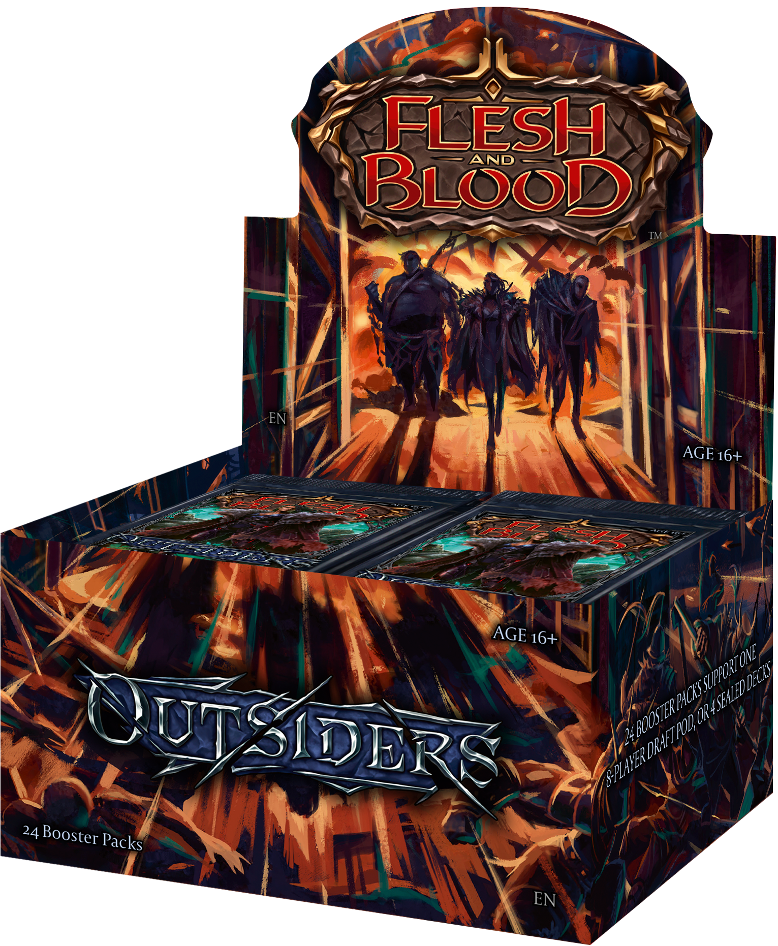 Flesh and Blood TCG - Outsiders Booster Box (no store credit)