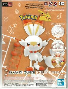 Pokemon Model Kit Quick #05 - Scorbunny