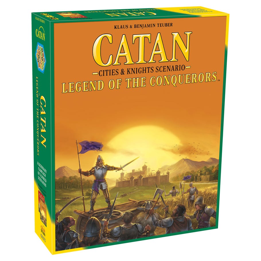 Catan 5E Cities & Knights Scenario - Legend of the Conquerors