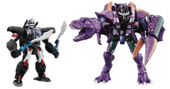 Transformers Masterpiece BWVS-01 Optimus Primal vs Megatron Action Figure Set