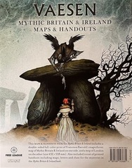 Vaesen Nordic Horror RPG Mythic Britain & Ireland Maps & Hideouts