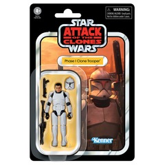 Star Wars The Vintage Collection - Attack of the Clones - Phase I Clone Trooper 3.75in Action Figure (ETA: 2024 Q1)