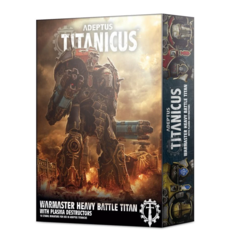 Adeptus Titanicus - Warmaster Heavy Battle Titan With Plasma Destructors