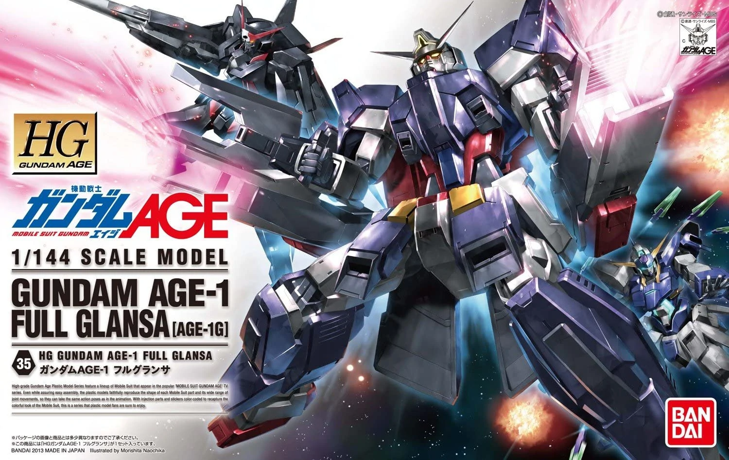 Gundam HG Gundam Age - Gundam Age-1 Full Glansa #35