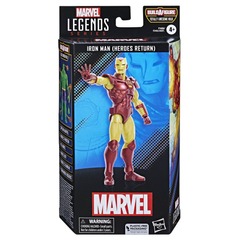 Marvel Legends - Iron Man (Heroes Return) 6in Action Figure (BAF Totally Awesome Hulk)