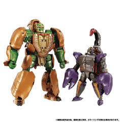 Transformers Masterpiece BWVS-02 Rhinox vs Scorponok Action Figure Set