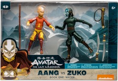 Avatar The Last Airbender Combo Pk - Aang Vs Blue Spirit Zuko 5in