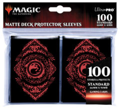Ultra Pro - Sleeves - Matte - MTG Mana 7 Mountain 100 ct