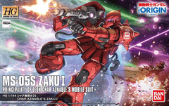 Gundam HG The Origin - #013 MS-06S Char Aznable's Zaku I (1/144)