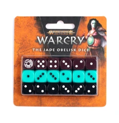 Warcry - Jade Obelisk Dice