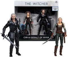 Witcher (Netflix) - Season 3 - Geralt and Ciri 7in Action Figure 2 Pack