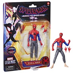Marvel Legends - Spider-Man Across The Spider-Verse - Peter B Parker 6in Action Figure