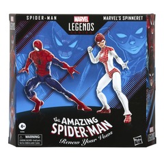 Marvel Legends - Spider-man Legends - Spider-man & Spinneret Action Figures 2pk