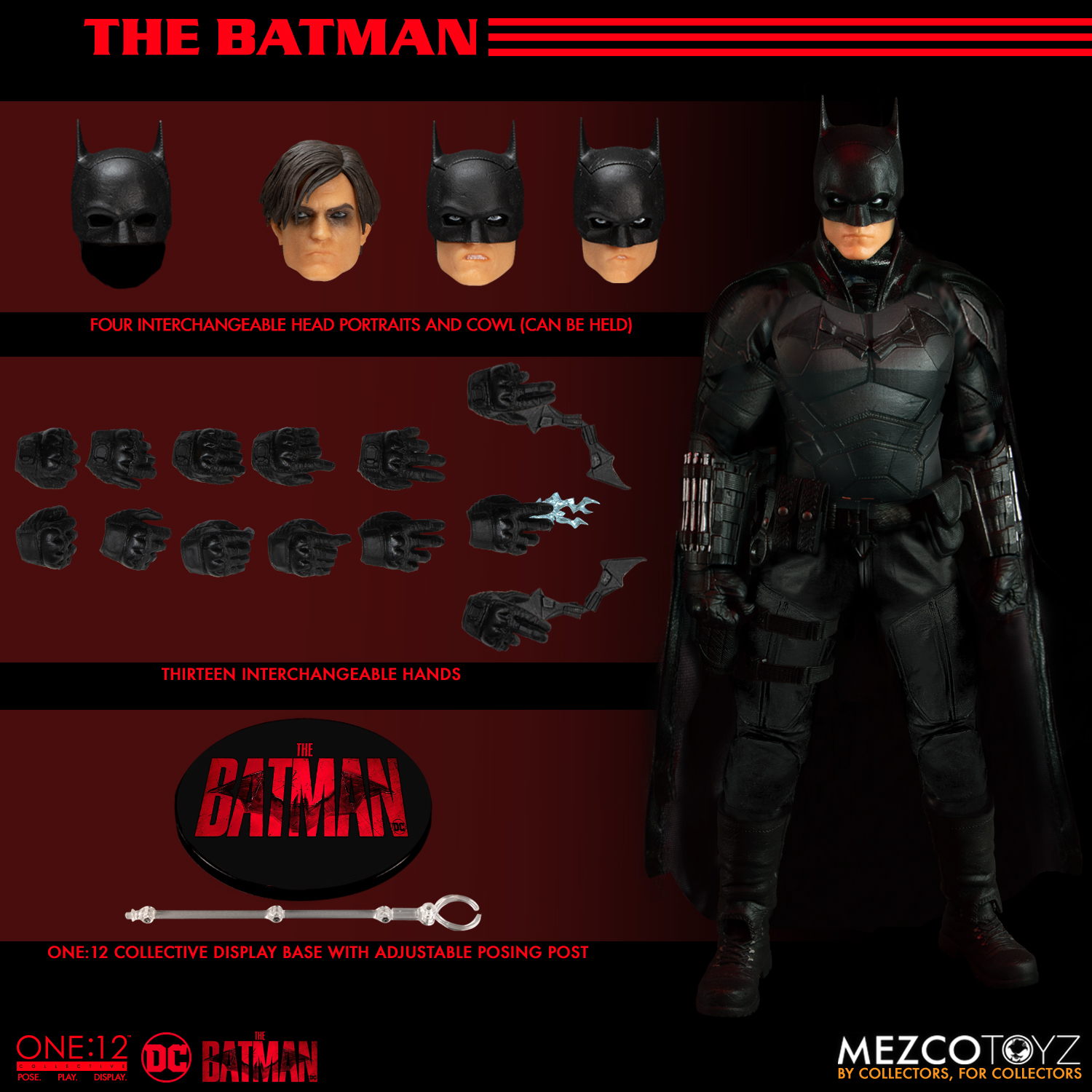 Mezco - One:12 The Batman Action Figure