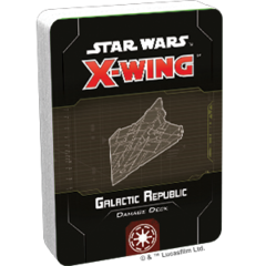 Star Wars X-Wing 2nd Ed - Damage Deck - Galactic Republic
