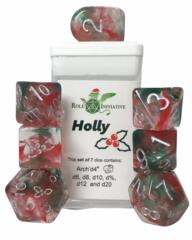 Role 4 Initiative - Holi-dice Holly 7pc