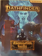 Pathfinder 2E - Abomination Vaults: Adventure Path HC