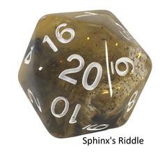Role 4 Initiative - XL D20 - Diffusion Sphinxs Riddle