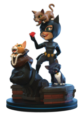 DC Comics - Batman Animated Catwoman Elite Diorama Figure