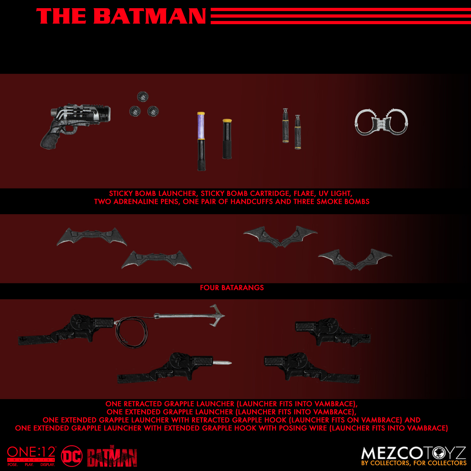 Mezco - One:12 The Batman Action Figure