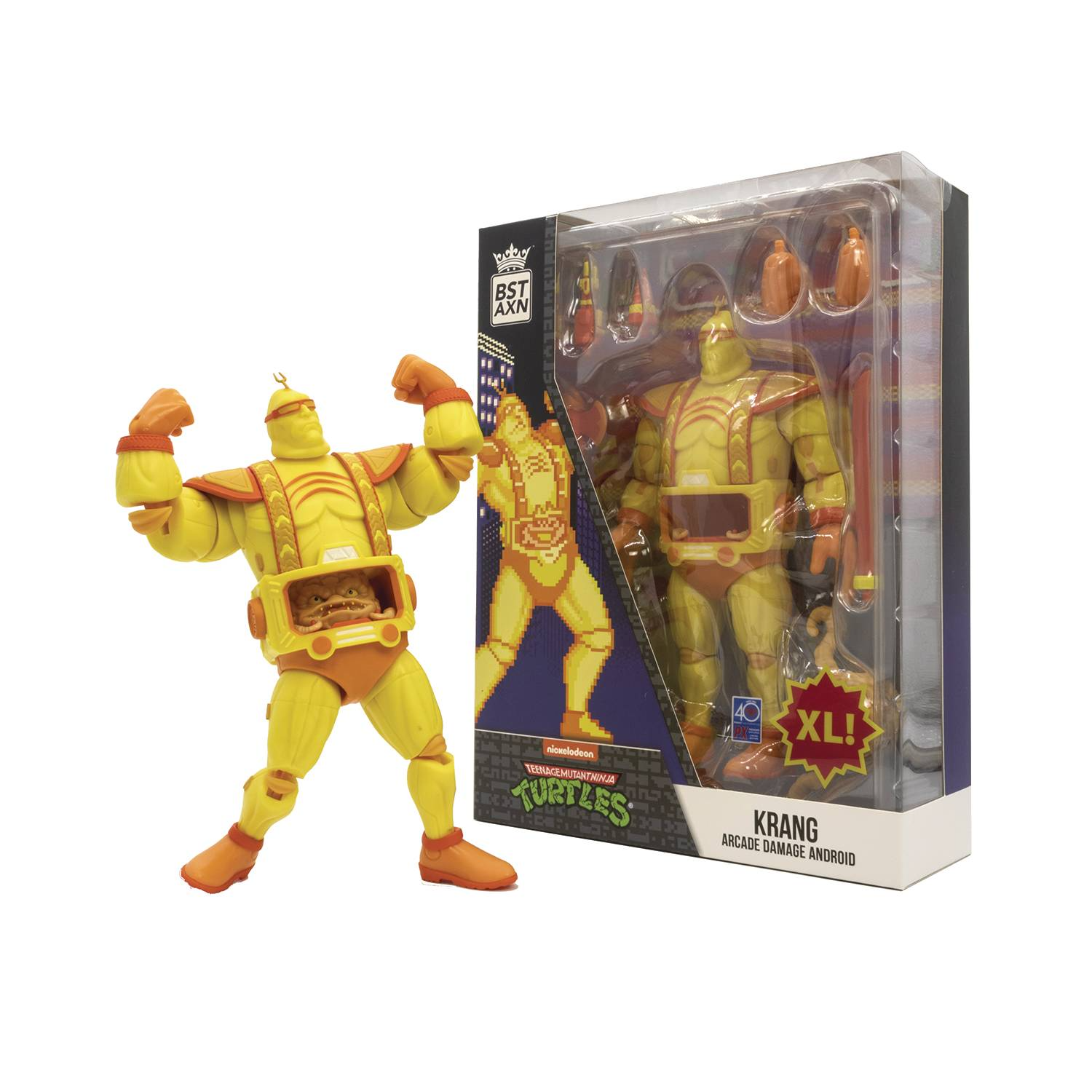 BST AXN - TMNT Animated Series - Krang XL 8Inch Action Figure