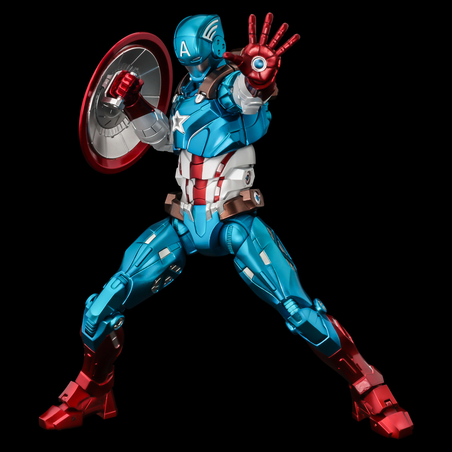 Sentinel - Marvel - Captain America Fighting Armor Action Figure
