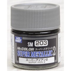 Mr Hobby - Mr Color Super Metallic 2 - SM203 Super Iron 2