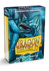 Dragon Shield Matte Small Sleeves - Petrol (60 ct)