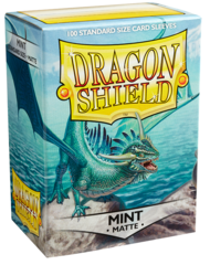 Dragon Shield Matte Standard Sleeves - Mint (100ct)