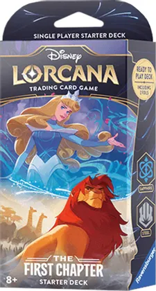 Lorcana - The First Chapter - Starter Deck - Sapphire & Steel (In-Store Pickup ONLY)