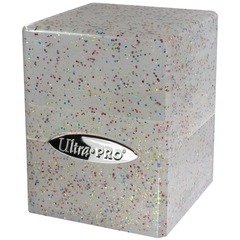 Ultra Pro Glitter Satin Cube - Clear