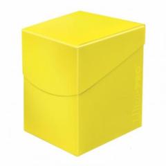 Ultra Pro Eclipse Pro 100+ Deck Box - Lemon Yellow