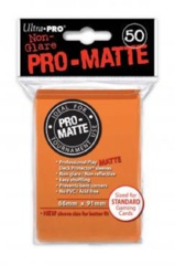 Ultra Pro PRO-Matte Standard Sleeves - Orange (50ct)