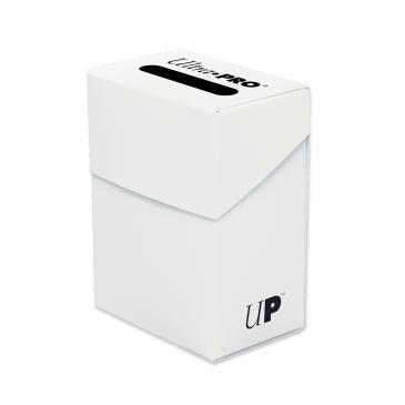 Ultra Pro Solid Deck Box - White