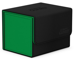 Ultimate Guard Sidewinder Synergy 100+ Deck Case - Black/Green