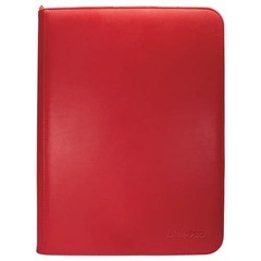 Ultra Pro 9-Pocket Zipper Vivid PRO-Binder - Red