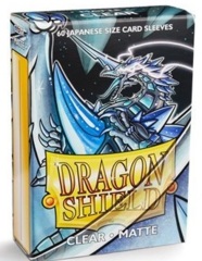 Dragon Shield Matte Small Sleeves - Clear (60 ct)