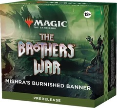 The Brothers' War - Pre-release Kit (Mishra's Burnished Banner)