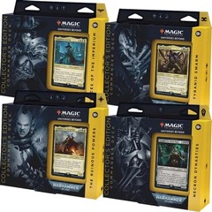Universes Beyond: Warhammer 40,000 - Commander Deck Display (Collector's Edition) - Set of 4