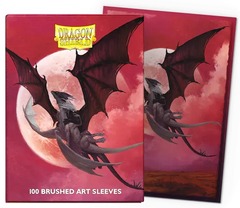 Dragon Shield Brushed Art Standard Sleeves - Valentine Dragons 2024 (100ct)